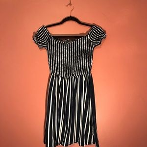 Blue & White Stripped Dress